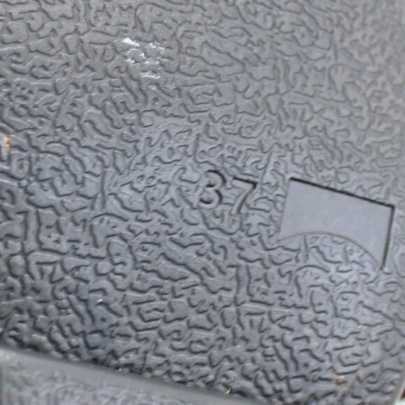 Camper Women's Black Kaah Leather Lightweight Wedge Clogs Size 37 / 7 US - Picture 5 of 9